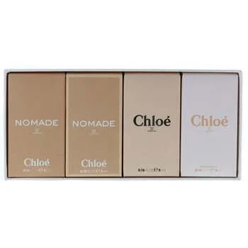 Les Parfums Geschenkset Eau de Toilette Chloé 5 ml + Eau de Toilette Nomade 5 ml + Chloé 5 ml + Nomade Eau de Parfum für Damen