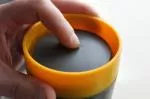 Circular Cup (227 ml) - creme/schwarz - aus Einweg-Pappbechern