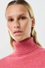 Ecoalf Cisa Knit Woman Dark Pink Melange