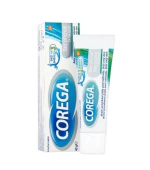 Corega Geschmacksneutrale extra starke Haftcreme für Zahnprothesen 40 g