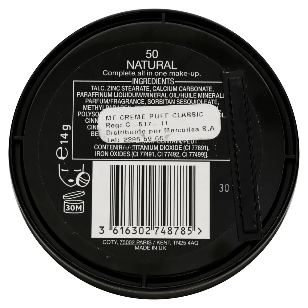 Creme Puff Kompaktpuder 14 g - 50 Natural
