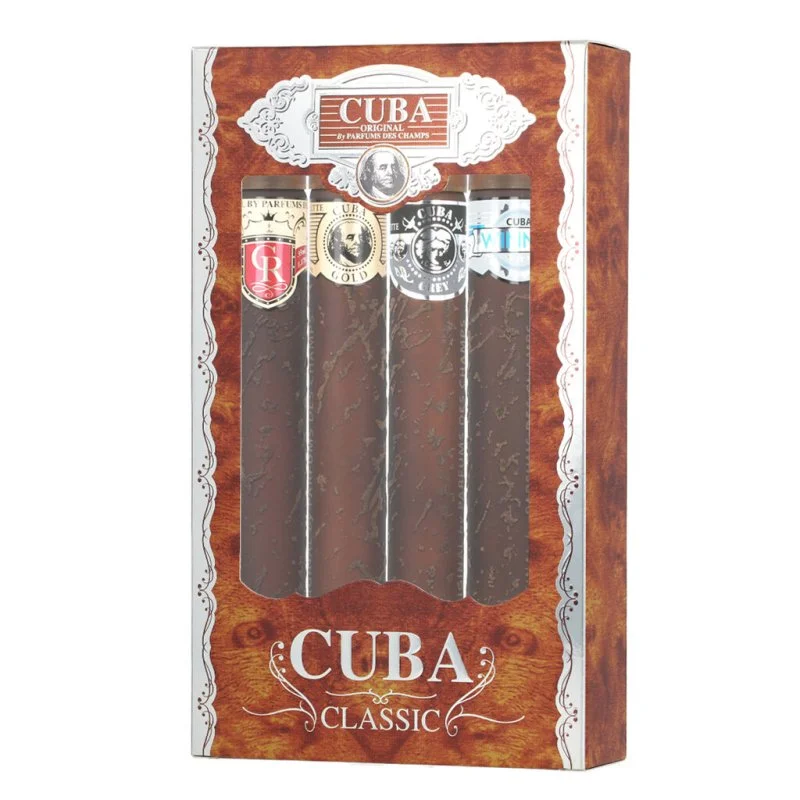 Cuba Cuba Set Yellow 35 ml + EDT Blue 35 ml + EDT Red 35 ml + EDT Orange Eau de Toilette für Herren