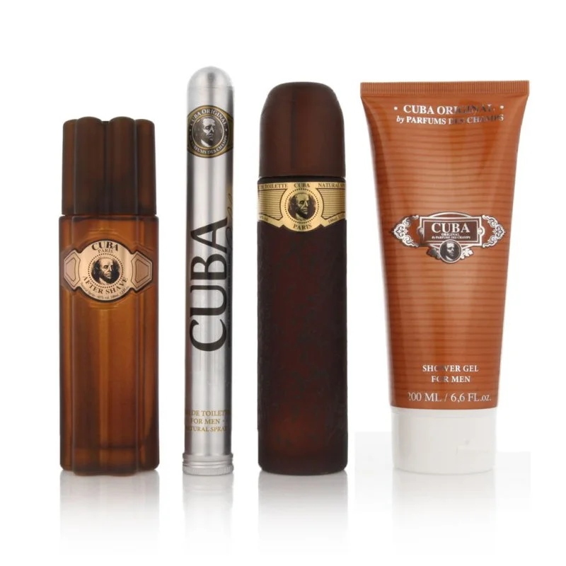 Cuba Gold Eau de Toilette für Herren 100 ml + EDT 35 ml + AS 100 ml + SG