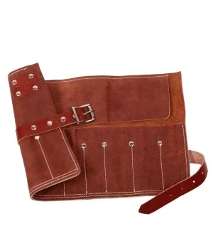 Dark Stag Barber Tool Roll Leather Lederetui für Werkzeuge 70x90x280 mm