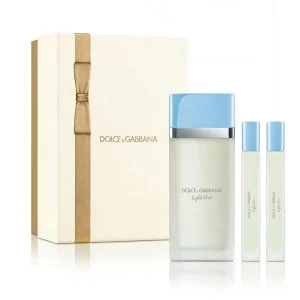 Dolce & Gabbana Dolce & Gabbana Light Blue 100 ml + 2 x EDT Mini Eau de Toilette für Damen