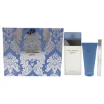 Light Blue Geschenkset für Frauen Eau de Toilette 100 ml + Körpercreme 50 ml + Eau de Toilette 10 ml 100 ml + tělový krém 50 ml + toaletní voda 10 ml