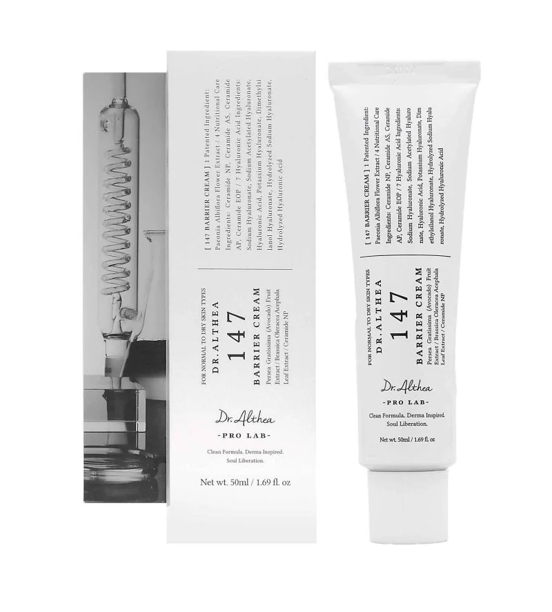 147 Barrier Cream Gesichtscreme zur Stärkung der Hautbarriere und zur intensiven Feuchtigkeitsversorgung 50 ml