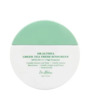Dr.Althea Green Tea Fresh Sunscreen SPF50+ PA++++ beruhigende Sonnencreme mit grünem Tee