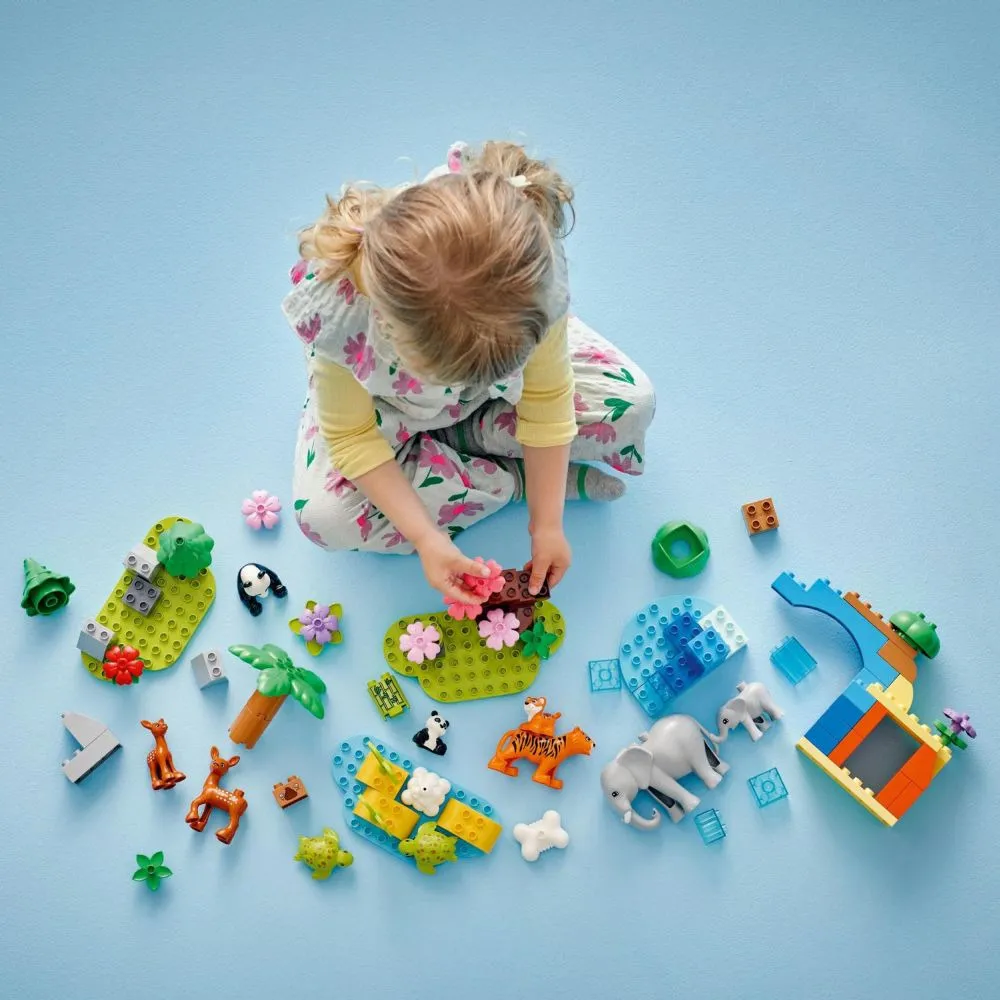 DUPLO® 10446 Familien wilder Tiere 3-in-1