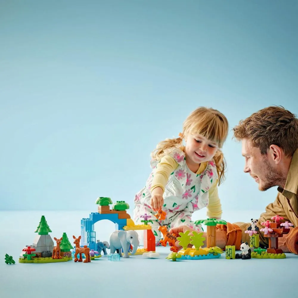 DUPLO® 10446 Familien wilder Tiere 3-in-1