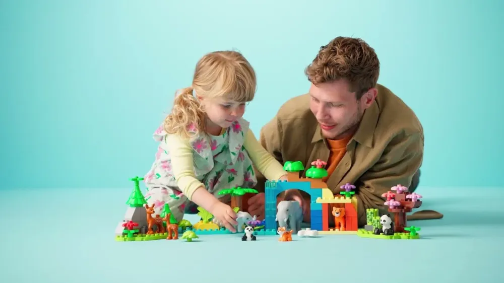 DUPLO® 10446 Familien wilder Tiere 3-in-1