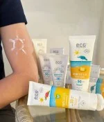 Eco Cosmetics Sonnenmilch LSF 30 Sensitiv Bio (75 ml) - mit natürlichen Mineralfiltern