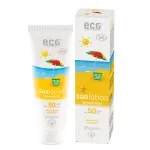 Eco Cosmetics Sonnenmilch LSF 50 BIO (125 ml) – mit natürlichen mineralischen Filtern