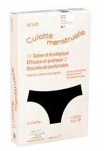 Ecodis Anaé by Menstruationshöschen Höschen für leichte Menstruation - schwarz XXL - aus kontrolliert biologischer Baumwolle