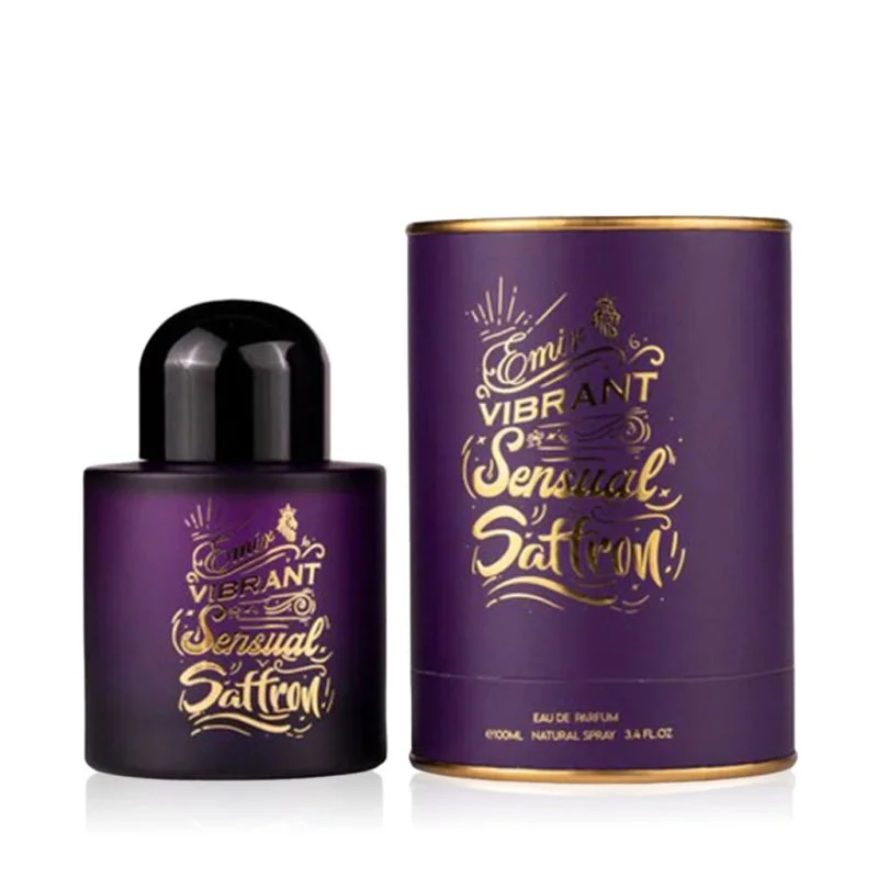 Vibrant Sensual Saffron Eau de Parfum für Herren