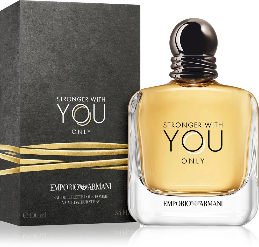 Emporio Armani Stronger With You Only Eau de Toilette für Herren 100 ml