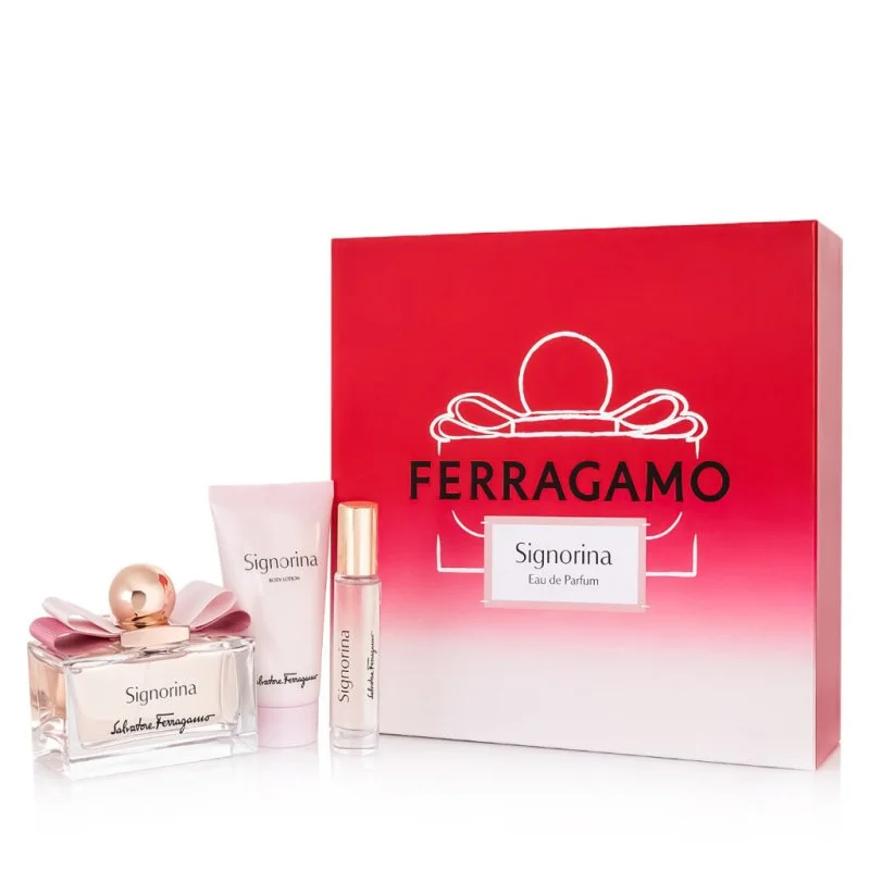 Signorina Eau de Parfum für Damen 100 ml + EdP Mini 10 ml + BL