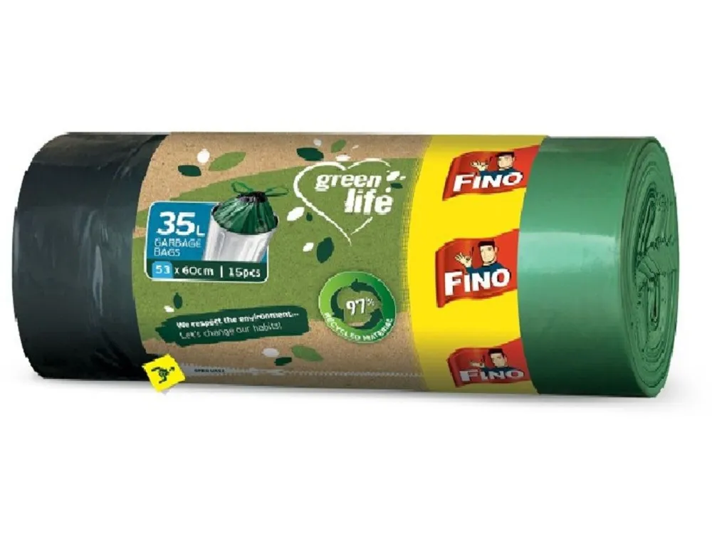 FINO Green Life versenkbare Müllsäcke - 35 l (15 Stück)