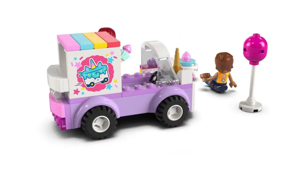 Friends 42675 Einhorn-Lieferwagen mit Torte