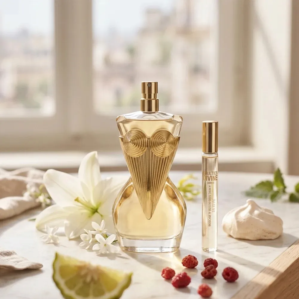 Gaultier Divine 100 ml + EDP MINI Eau de Parfum für Damen 10 ml