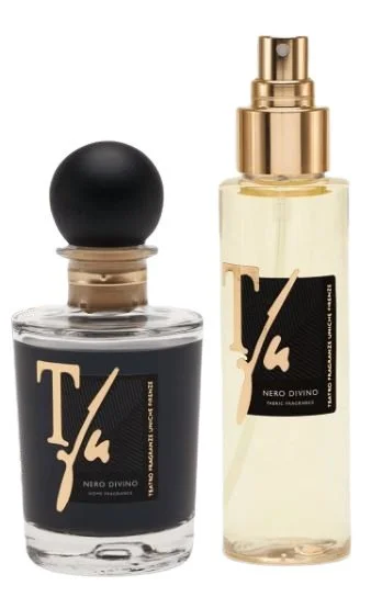 Box Nero Divino Stäbchen 100 ml Raumduft + Spray 100 ml Textilduft