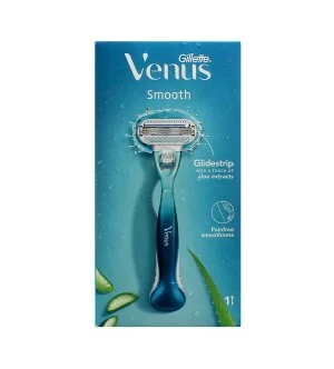 Gillette Venus Smooth Rasierer + 1 Ersatzklinge