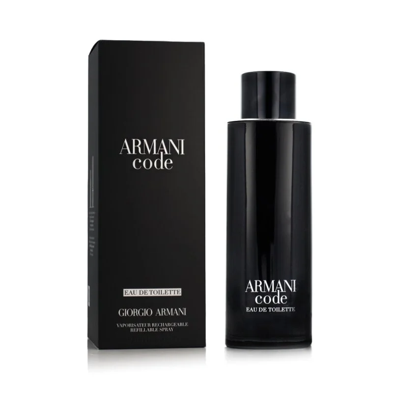Giorgio Armani Code Homme nachfüllbares Eau de Toilette für Herren 200 ml
