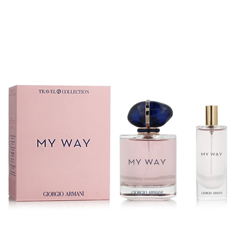 Giorgio Armani My Way 15 ml + nachfüllbares Eau de Parfum (EDP) für Damen 90 ml