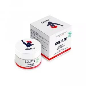 Goliate Das Gourmet Couple BIO essbares Massage- und Gleitöl 2in1 (50 ml) - mit nussigem Aroma und Geschmack