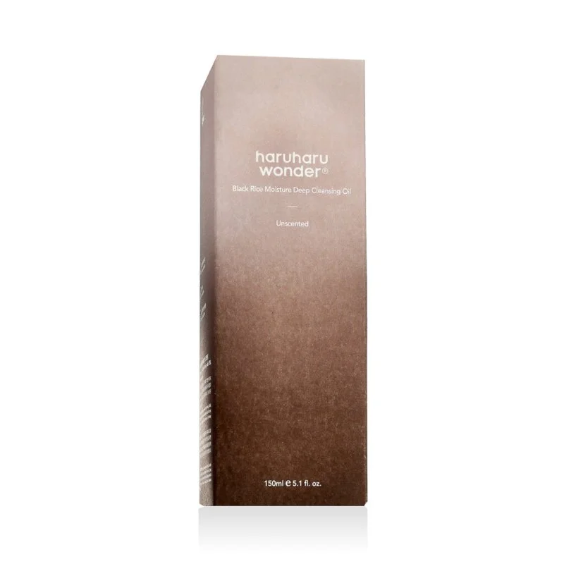 Feuchtigkeitsspendendes Tiefenreinigungsöl mit schwarzem Reis 150 ml