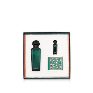 Hermès Eau D'Orange Verte EDC 100 ml + EDC MINI 7,5 ml + festes Seife 50 g UNISEX