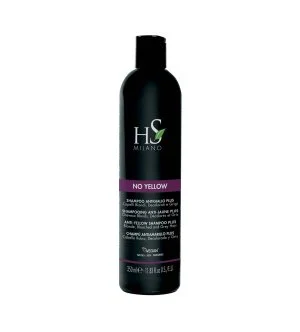 HS MILANO Anti-Yellow Shampoo Plus Shampoo zur Neutralisierung gelber Töne