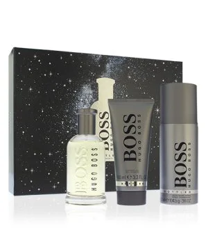 Hugo Boss Boss Bottled Geschenkset Eau de Toilette 100 ml + Duschgel 100 ml + Deodorant für Herren