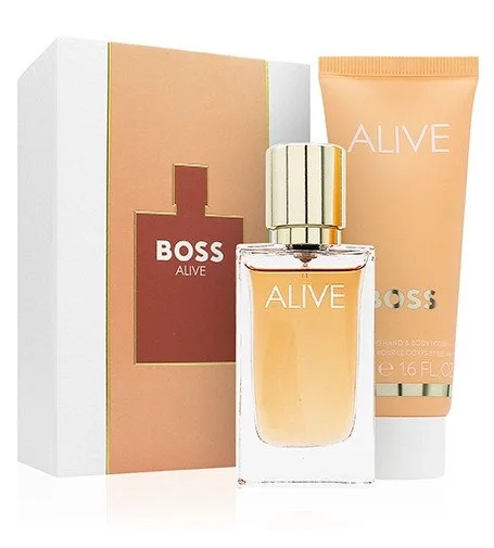 Boss Alive Geschenkset 30 ml + Körperlotion Eau de Parfum für Damen