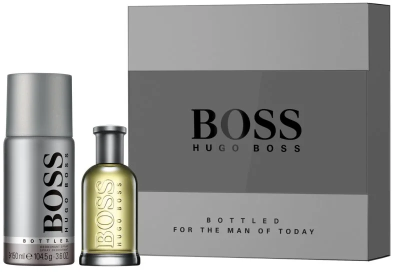 Boss Bottled Geschenkset 50 ml + Deodorant Eau de Toilette für Herren