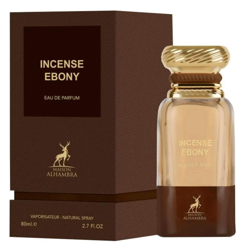 Incense Ebony Eau de Parfum Unisex 80 ml