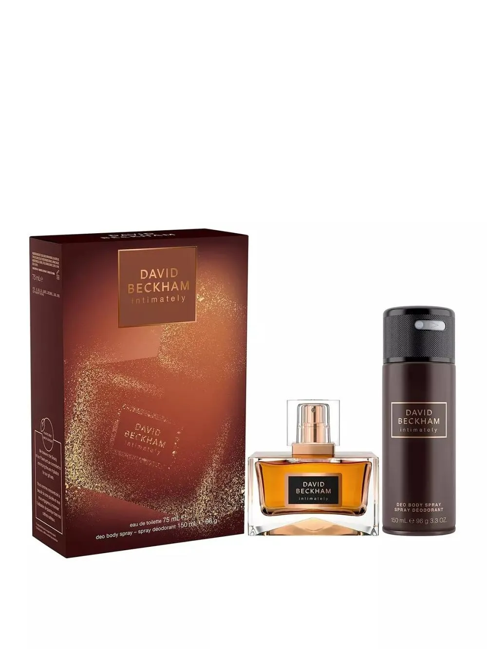 Intimately Men Geschenkset 75 ml + Deospray Eau de Toilette für Herren