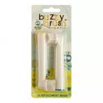 Jack n Jill Ersatzköpfe für Buzzy Brush elektrische Zahnbürste (2 Stück) - für interaktive Zahnbürste mit 3 Arten von Melodien
