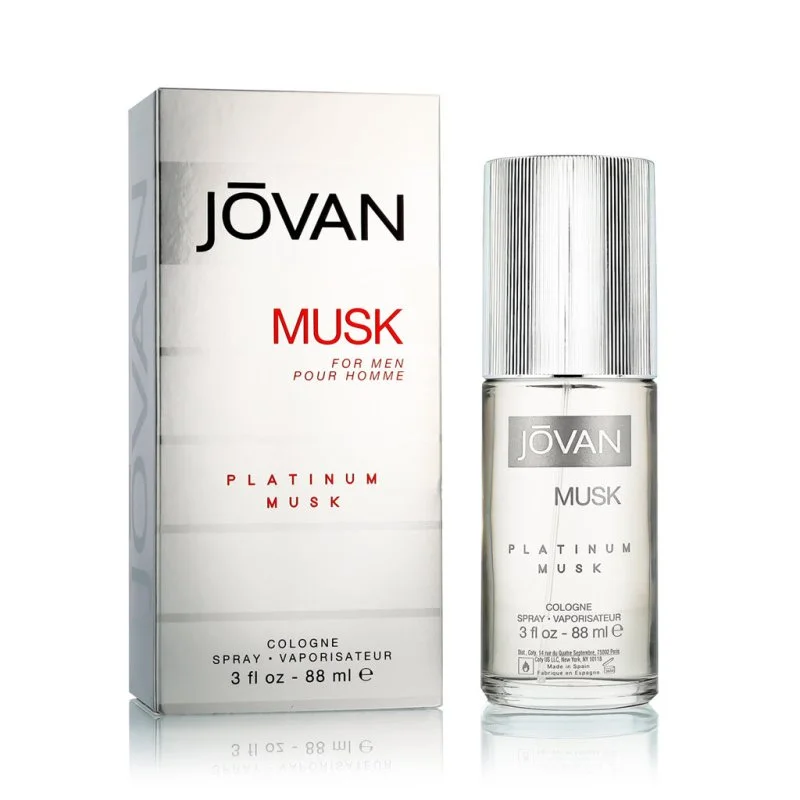 Musk for Men Platinum Musk Eau de Cologne für Herren 88 ml