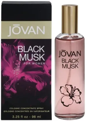 Jovan Musk Black For Women Eau de Cologne für Frauen 96 ml