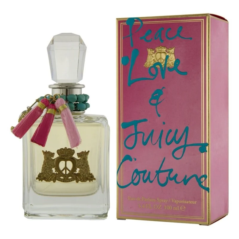 Peace, Love and Juicy Couture Eau de Parfum für Damen 100 ml
