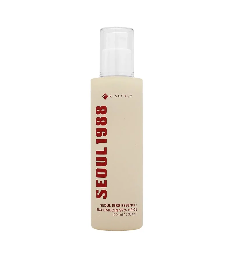 SEOUL 1988 Essenz Schneckenmucin 97% + Reis Gesichtsessenz mit Schneckenmucin und Reis 100 ml