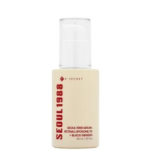 K-SECRET SEOUL 1988 Serum Retinal Liposome 2% + Black Ginseng straffendes Serum mit liposomalem Retinal