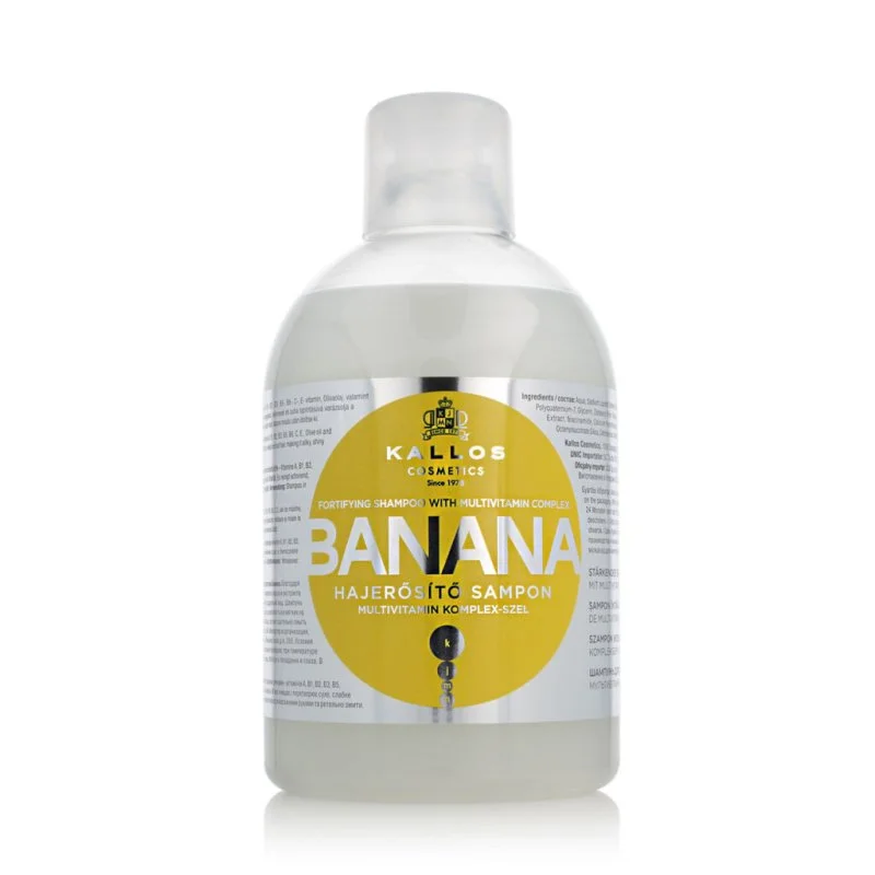 Bananen-Shampoo mit Multivitaminkomplex 1000 ml