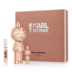 Karl Lagerfeld Ikonik Pour Femme 100 ml + EDP MINI 7,5 ml + EDP MINI Eau de Parfum für Damen