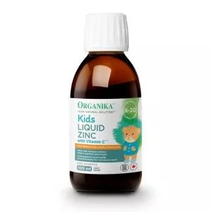 Organika Kids Liquid Zinc mit Vitamin C für Kinder, 100 ml