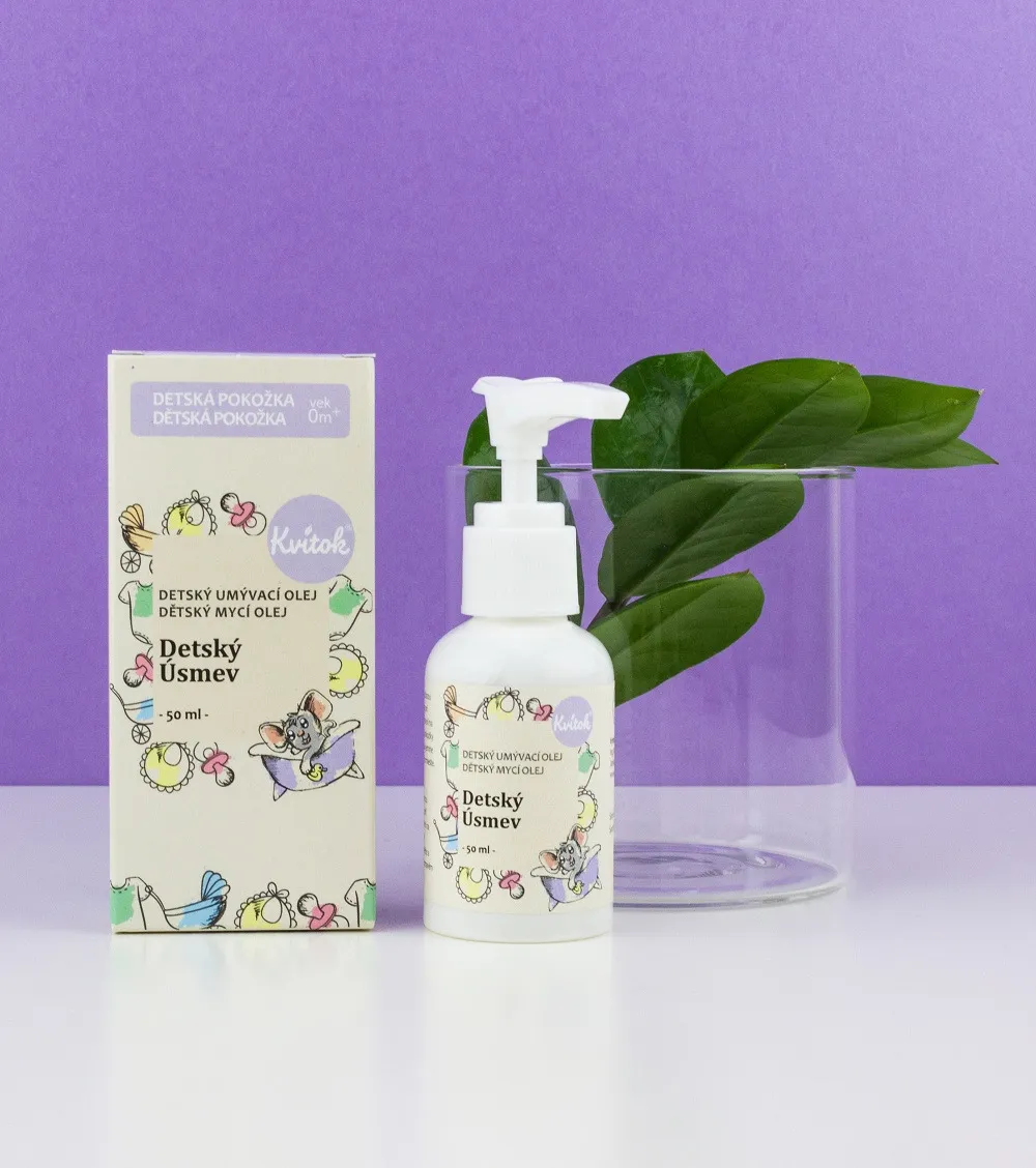 Kvitok Baby Smile Baby Waschöl (50 ml) - neue Formel