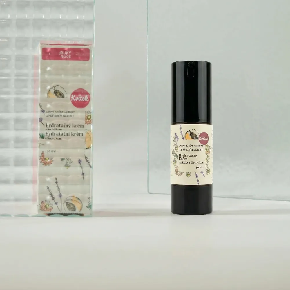 Kvitok Feuchtigkeitsspendende Handcreme mit Ringelblume (30 ml) - erweicht und regeneriert