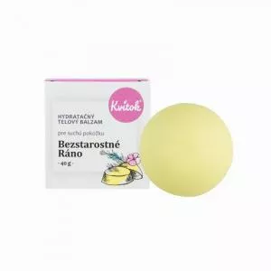 Kvitok Feuchtigkeitsspendender Körperbalsam Carefree Morning (40 g) - duftet nach Blumen und Zitrusfrüchten