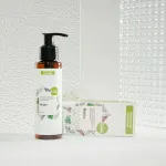 Kvitok Mojito Gentle Shower Gel with Prebiotic Complex (100 ml) - mit frischem Minz- und Limonenduft